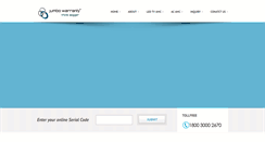 Desktop Screenshot of jumbowarranty.com