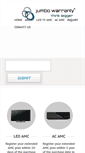 Mobile Screenshot of jumbowarranty.com